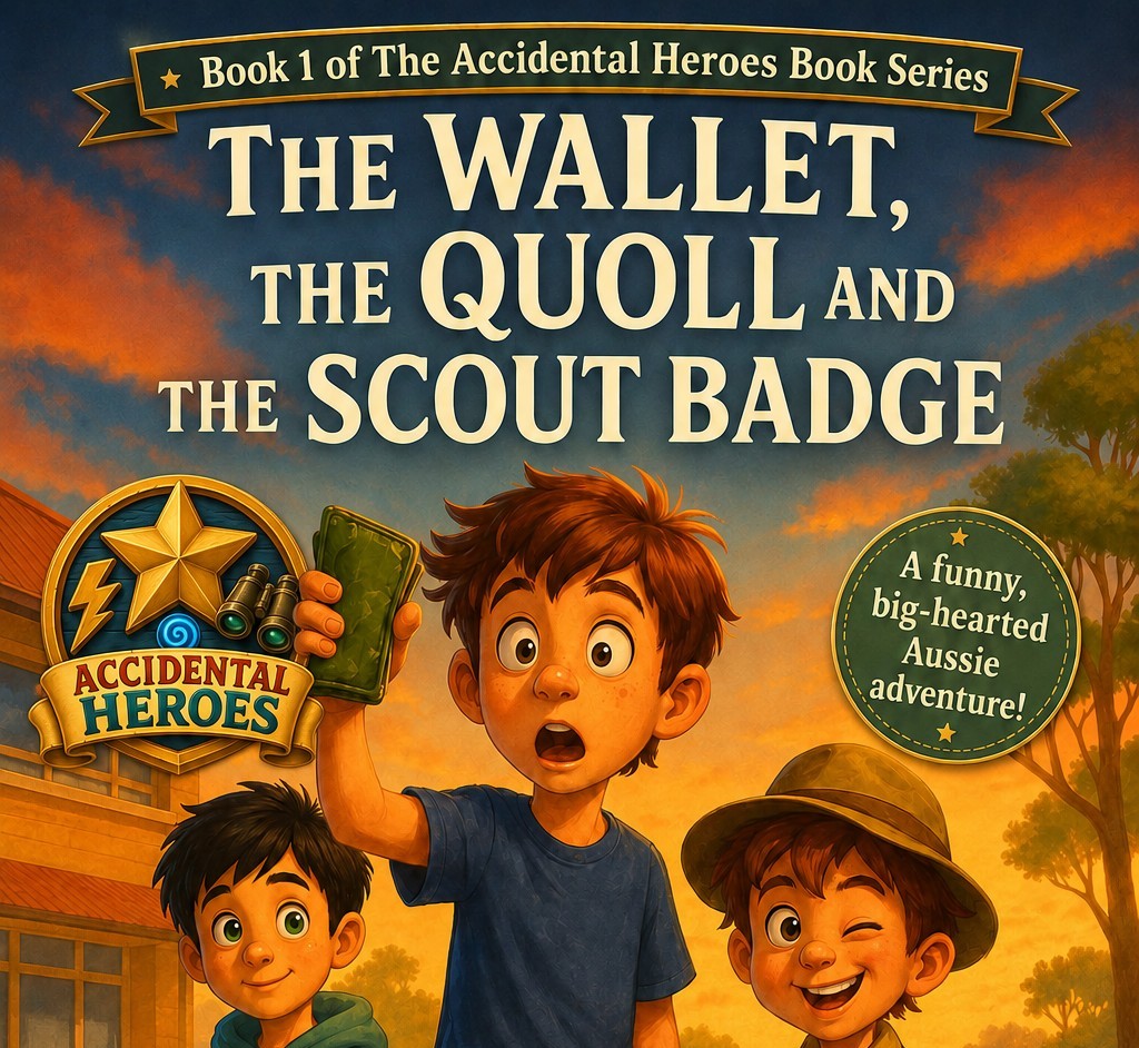 The Wallet, the Quoll and the Scout Badge